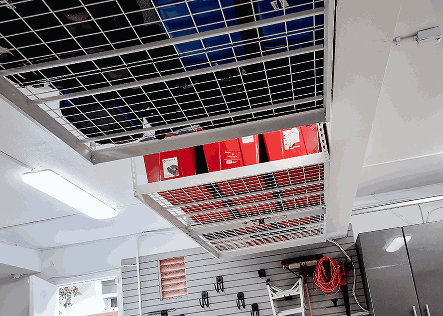 Overhead Garage Ceiling Storage